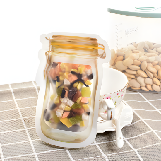 Jar-Shaped Bag Small - 6 Pcs
